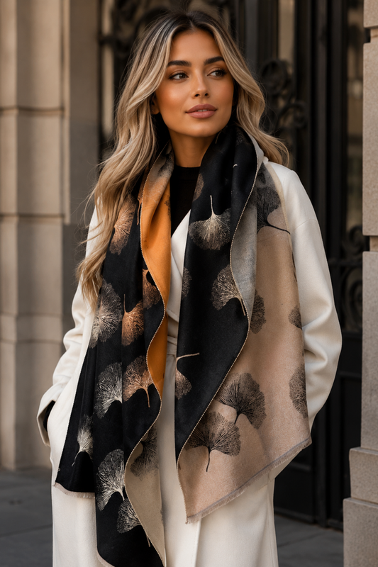 Kaeli Autumn Winter Scarf Shawl