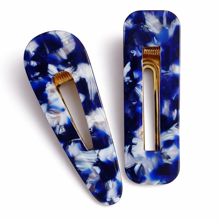 Dark Night Hair Clips