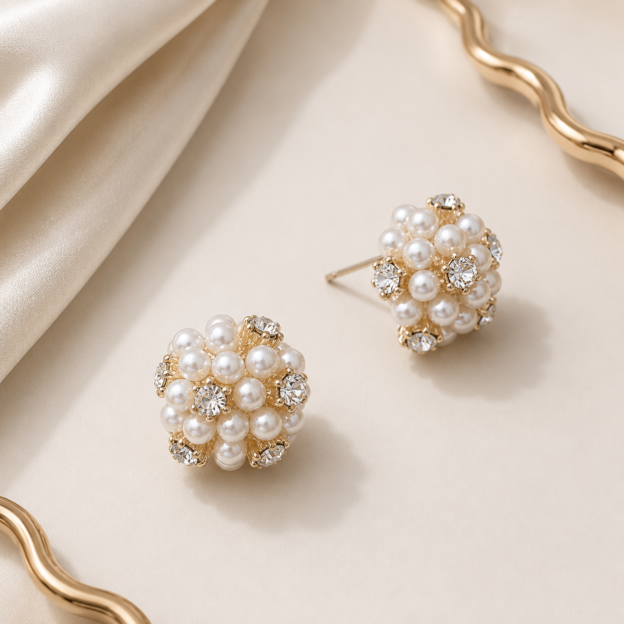 The 'Pretty in Pearls' Studs
