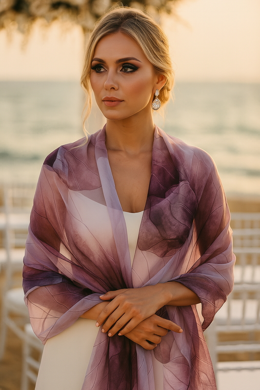 Yasna Floral Print Scarf Shawl