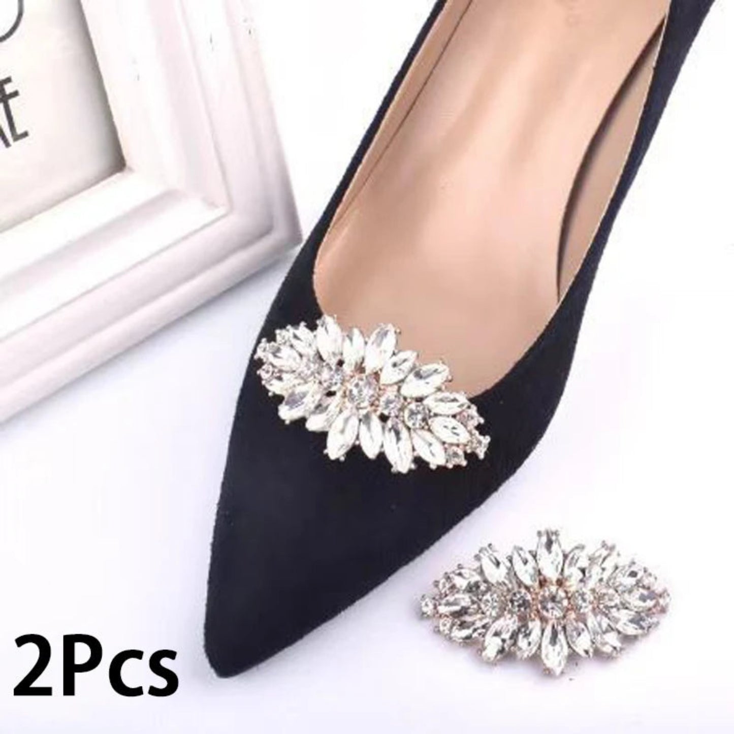Rhianne Diamante Shoe Clips