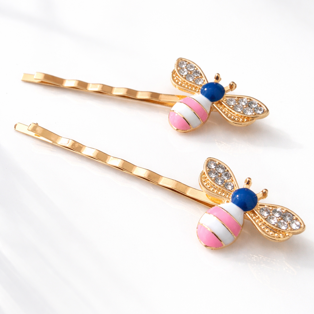 The 'Sweet Like Honey' Hair Slides in Sugar