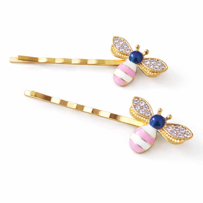 The 'Sweet Like Honey' Hair Slides in Sugar