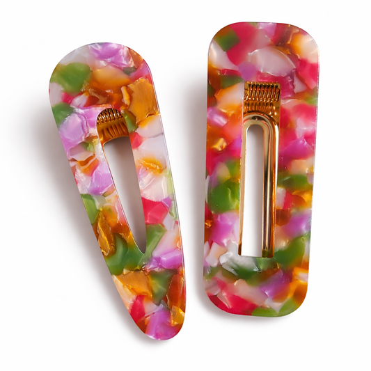 Watermelon Hair Clips